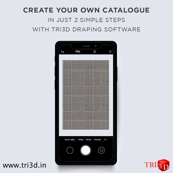 TRI3D Digital Draping Technology