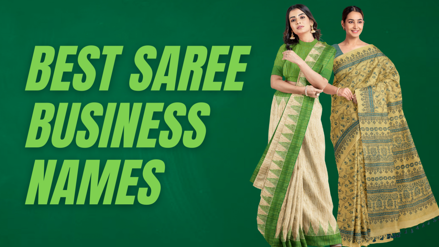 Best saree business names